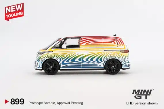 MINI GT No.899 Volkswagen ID. Buzz Prototype "Rainbow" MGT00899
