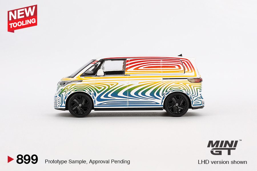 MINI GT No.899 Volkswagen ID. Buzz Prototype "Rainbow" MGT00899