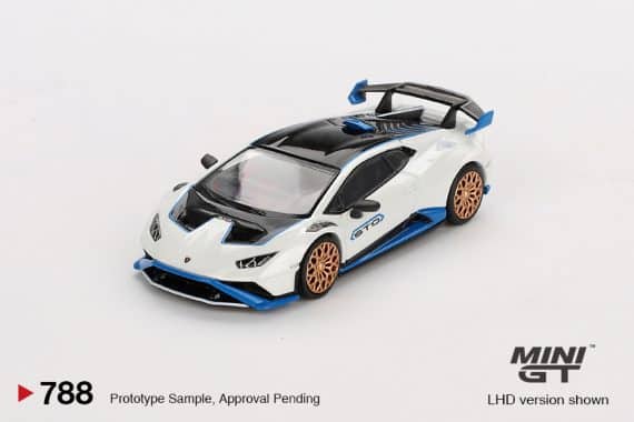 MINI GT No.788 Lamborghini Huracán STO Bianco Asopo MGT00788