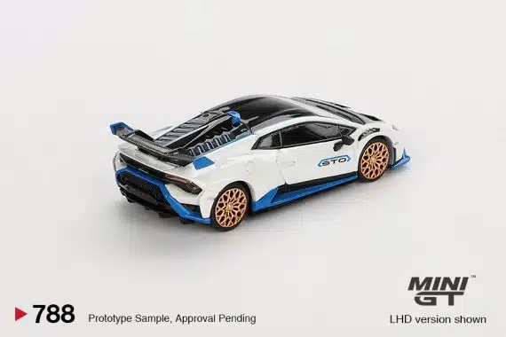 MINI GT No.788 Lamborghini Huracán STO Bianco Asopo MGT00788