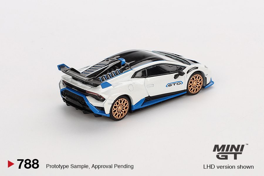 MINI GT No.788 Lamborghini Huracán STO Bianco Asopo MGT00788
