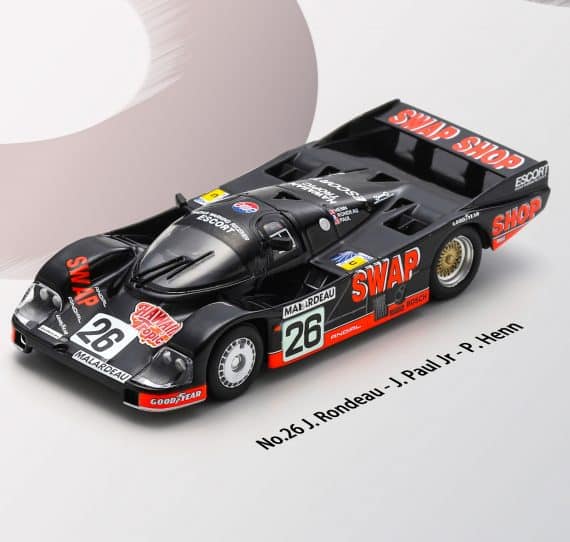 Sparky 1/64 Porsche 956 No.26 2nd Le Mans 24H 1984 J.Rondeau