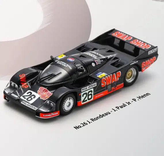 Sparky 1/64 Porsche 956 No.26 2nd Le Mans 24H 1984 J.Rondeau