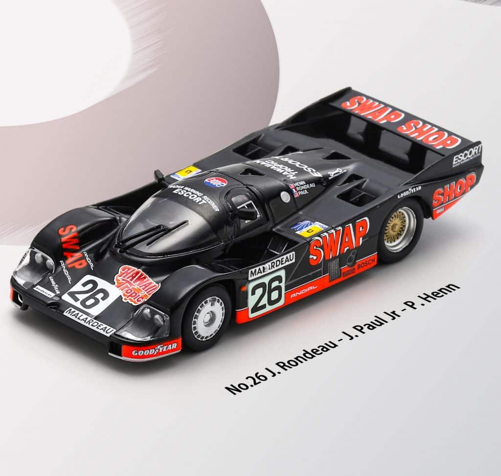 Sparky 1/64 Porsche 956 No.26 2nd Le Mans 24H 1984 J.Rondeau