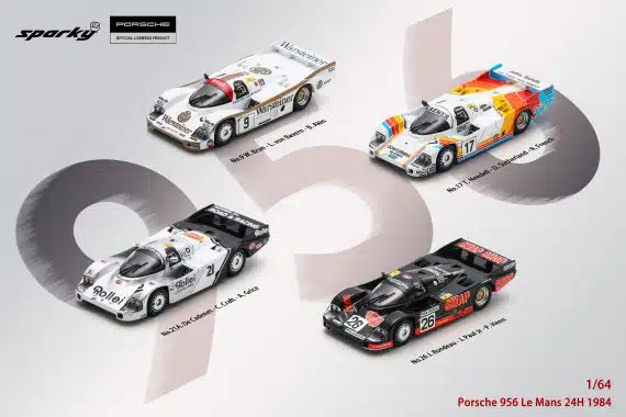 Sparky 1/64 Porsche 956 No.26 2nd Le Mans 24H 1984 J.Rondeau