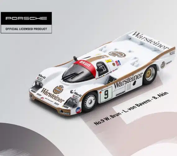 Sparky 1/64 Porsche 956 No.9 Le Mans 24H 1984 W. Brun