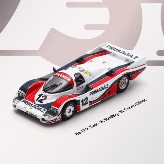 Sparky 1/64 Porsche 956 No.12 Le Mans 24H 1986