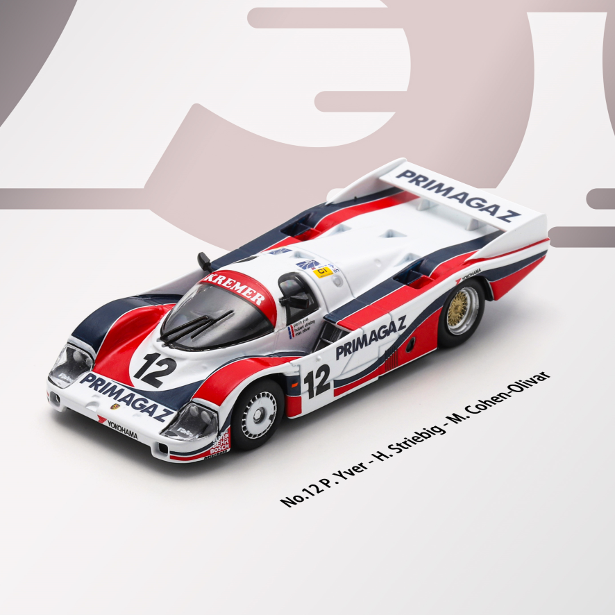 Sparky 1/64 Porsche 956 No.12 Le Mans 24H 1986