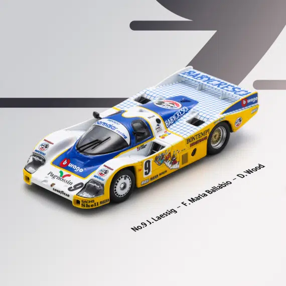 Sparky 1/64 Porsche 956 No.9 5th Le Mans 1986