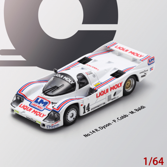 Sparky 1/64 Porsche 956 No.14 9th Le Mans 24H 1986