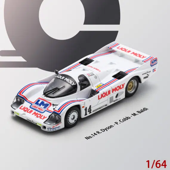 Sparky 1/64 Porsche 956 No.14 9th Le Mans 24H 1986