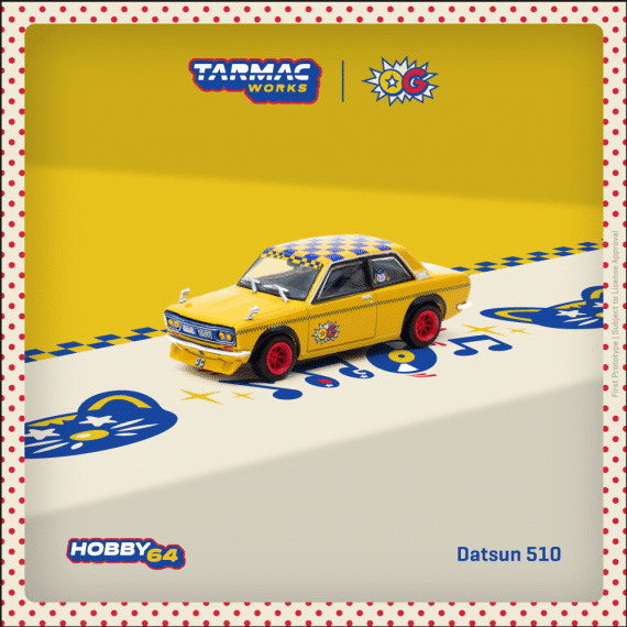 Tarmac Works 1:64 HOBBY64 Datsun 510 OG T64-052-OG