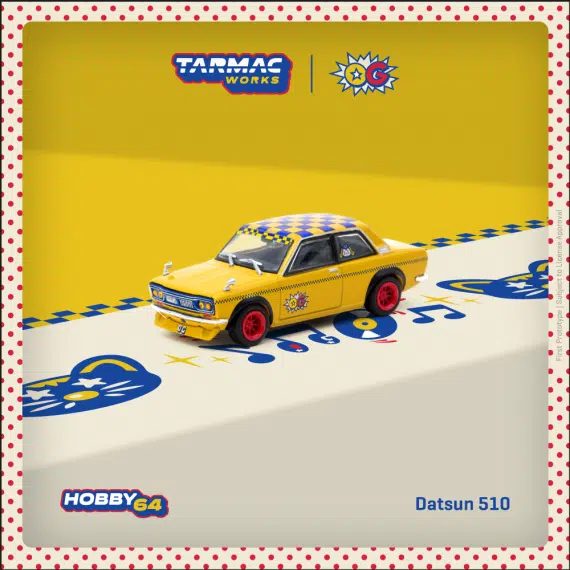Tarmac Works 1:64 HOBBY64 Datsun 510 OG T64-052-OG