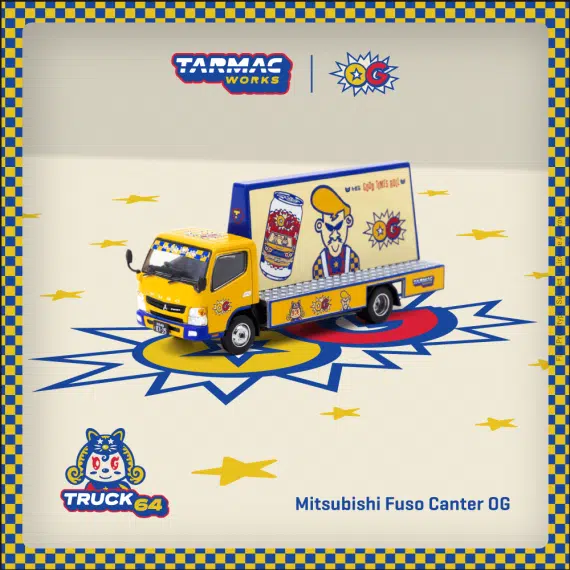 Tarmac Works 1:64 TRUCK64 Mitsubishi Fuso Canter T64T-TL002-OG