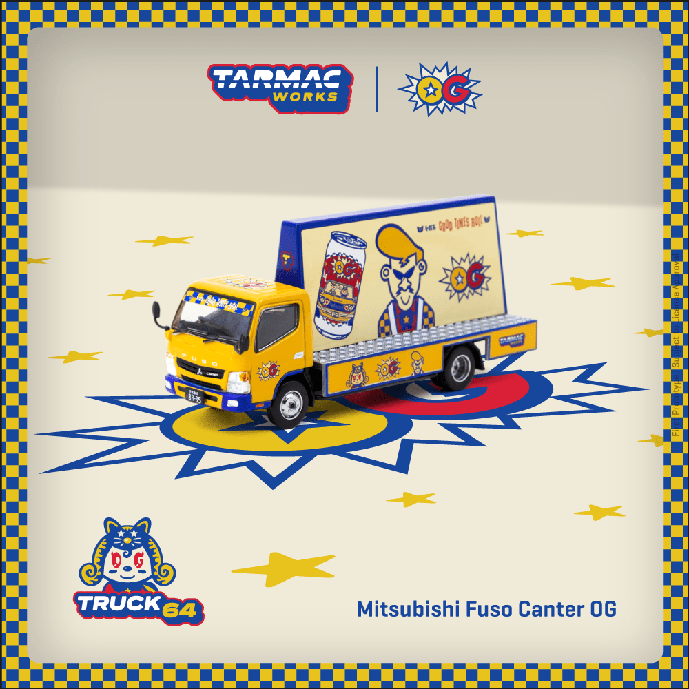 Tarmac Works 1:64 TRUCK64 Mitsubishi Fuso Canter T64T-TL002-OG