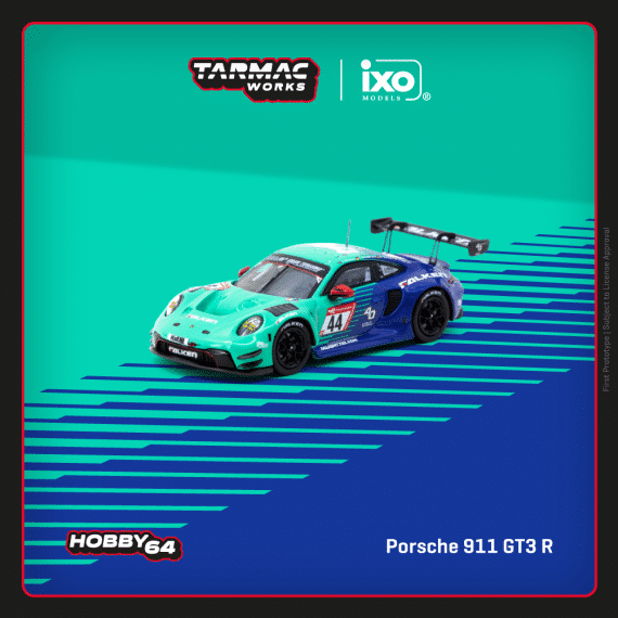 Tarmac Works 1:64 HOBBY64 Porsche 911 GT3 R Nürburgring 24h 2023