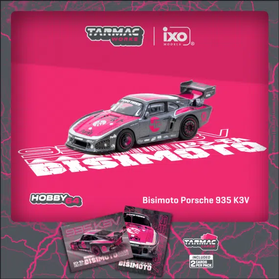 Tarmac Works 1:64 HOBBY64 Bisimoto Porsche 935 K3V Model Car