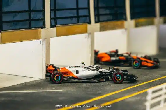 Tarmac Works 1:64 GLOBAL64 McLaren MCL60 Spanish Grand Prix 2023 Qualifying T64G-F070-LN1