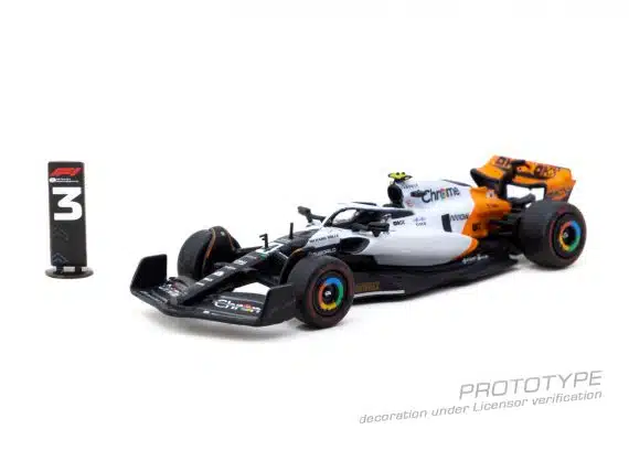 Tarmac Works 1:64 GLOBAL64 McLaren MCL60 Spanish Grand Prix 2023 Qualifying T64G-F070-LN1