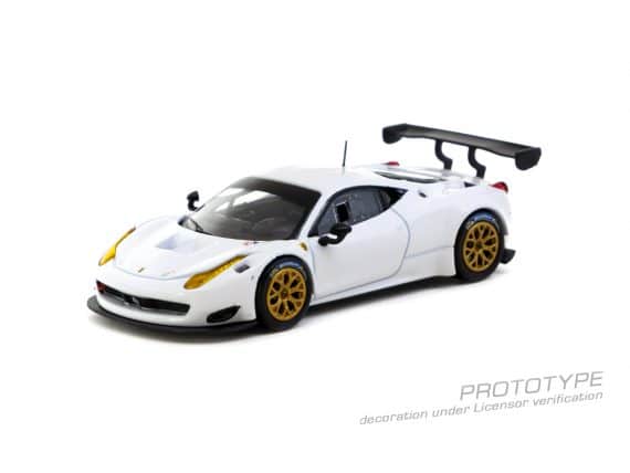 Tarmac Works 1:64 ROAD64 Ferrari 458 Italia GT3 White T64R-074-WH