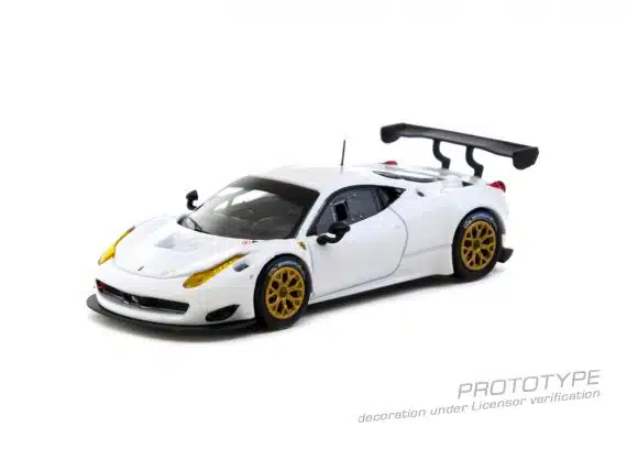 Tarmac Works 1:64 ROAD64 Ferrari 458 Italia GT3 White T64R-074-WH