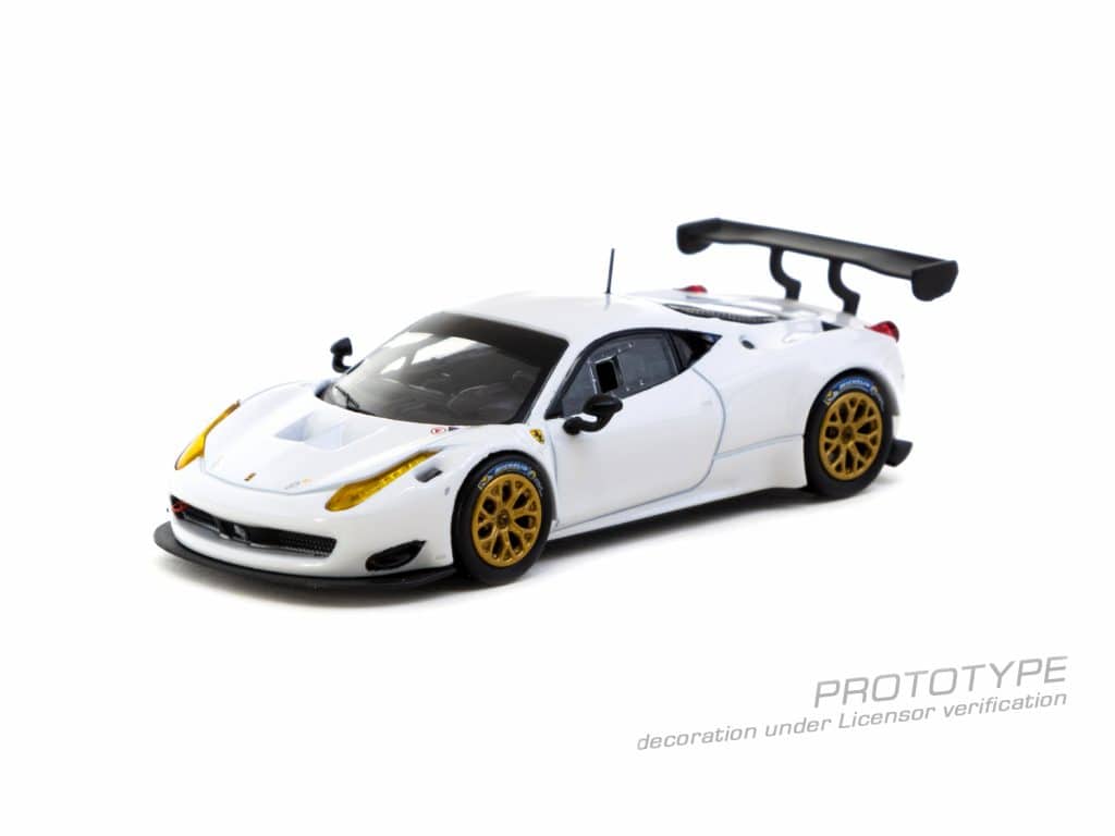 Tarmac Works 1:64 ROAD64 Ferrari 458 Italia GT3 White T64R-074-WH