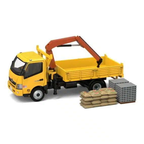 TINY No.170 Hino 300 Crane Lorry Hong Kong ATC65528