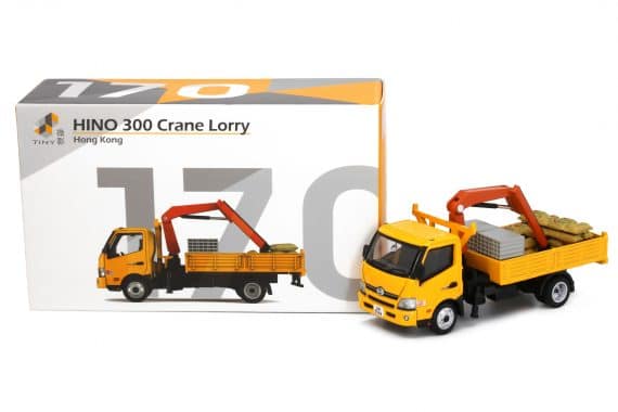 TINY No.170 Hino 300 Crane Lorry Hong Kong ATC65528