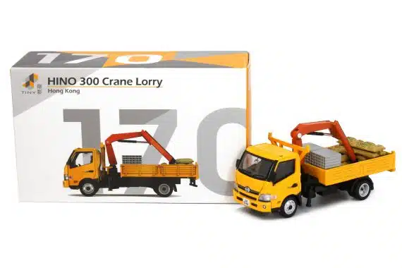 TINY No.170 Hino 300 Crane Lorry Hong Kong ATC65528