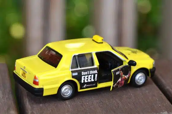 TINY Toyota Crown Comfort Taxi As you Think so shall you become ATCSG64040