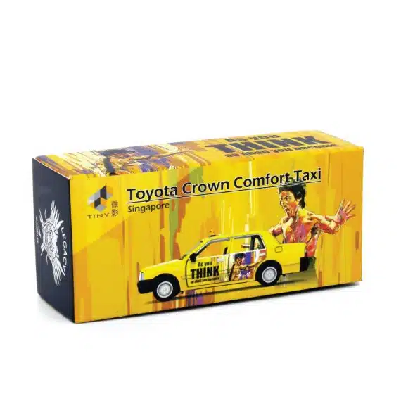 TINY Toyota Crown Comfort Taxi As you Think so shall you become ATCSG64040