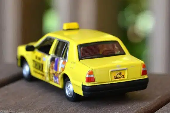 TINY Toyota Crown Comfort Taxi As you Think so shall you become ATCSG64040