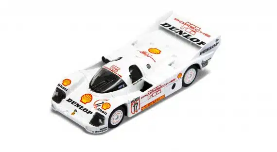 Spark 1:64 TINY Shell Porsche 962 #17 / #18 Set Le Mans 1988 & Dunlop Supercup 1987