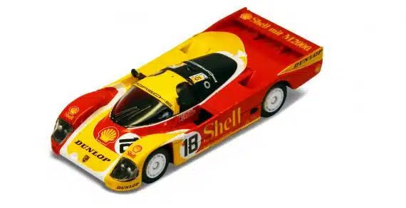 Spark 1:64 TINY Shell Porsche 962 #17 / #18 Set Le Mans 1988 & Dunlop Supercup 1987