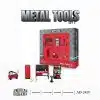 American Diorama 1:64 Figure Set: Metal Tools – Set C AD-2419