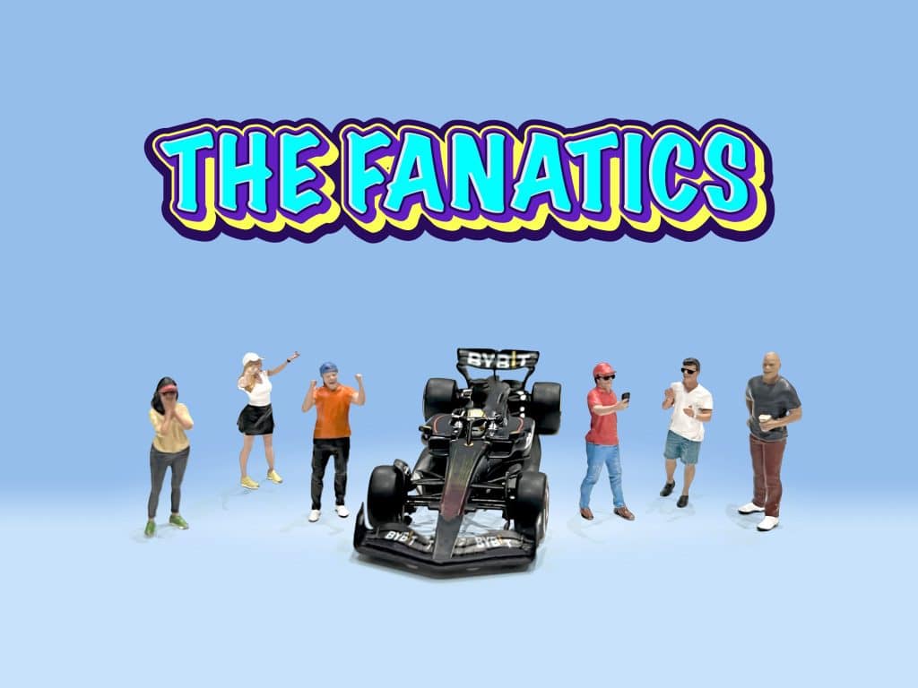 American Diorama 1:64 Figure Set: The Fanatics AD-2420