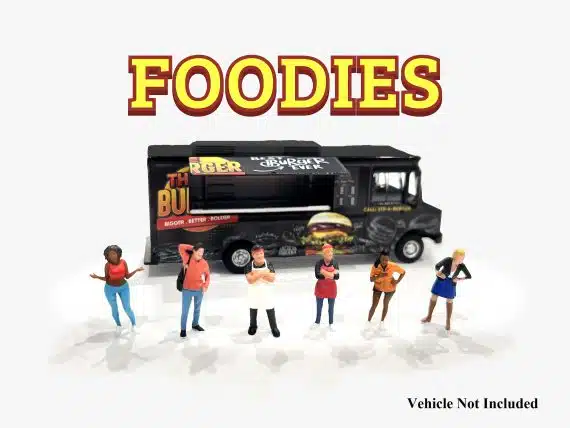 American Diorama 1:64 Figure Set: Foodies AD-64531MJ