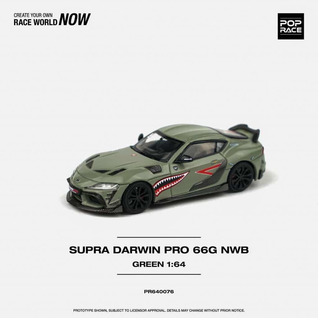 POP RACE 1:64 Darwinpro 66G NWB Supra PR640076