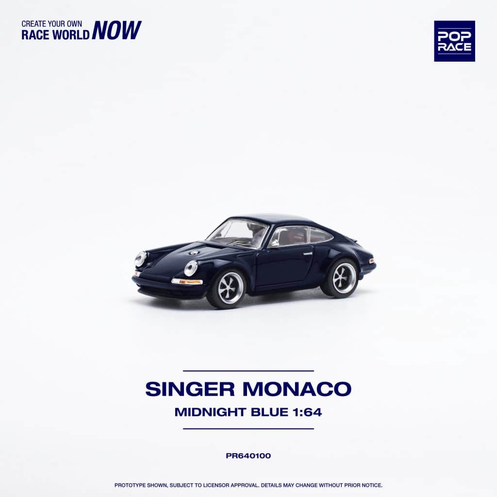 POP RACE 1:64 Singer Monaco PR640100