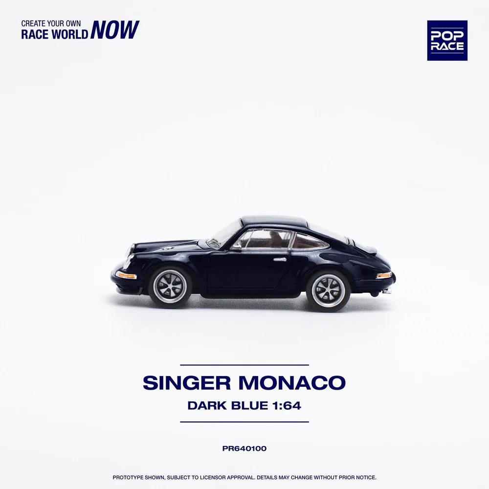 POP RACE 1:64 Singer Monaco PR640100