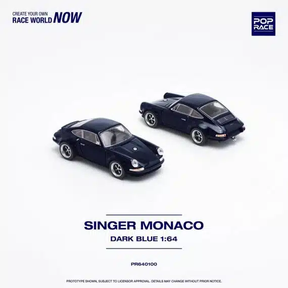 POP RACE 1:64 Singer Monaco PR640100