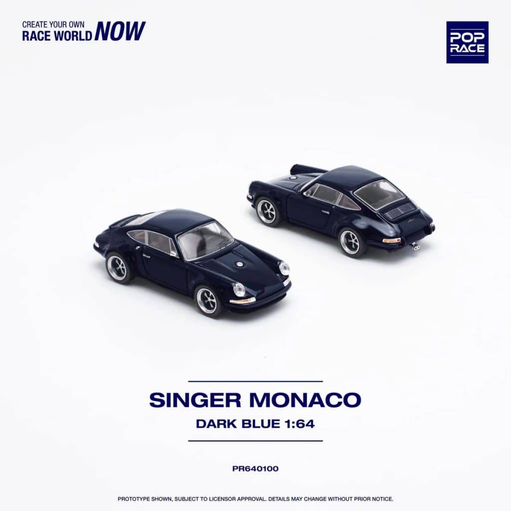 POP RACE 1:64 Singer Monaco PR640100