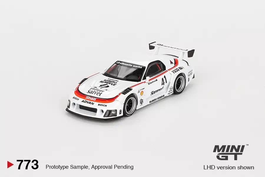 MINI GT No.773 miJo Exclusive MAZDA RX-7 LB-Super Silhouette