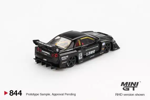 MINI GT No.844 Nissan LB-ER34 Super Silhouette SKYLINE Black MGT00844
