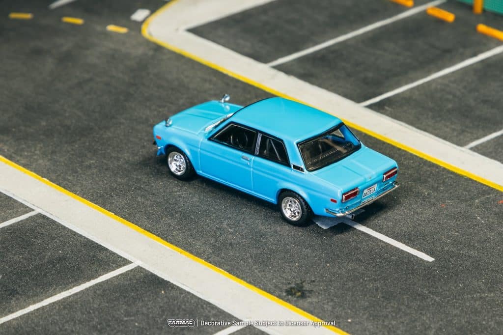 Tarmac Works 1:64 ROAD64 Datsun 510 Light Blue T64R-052-LB