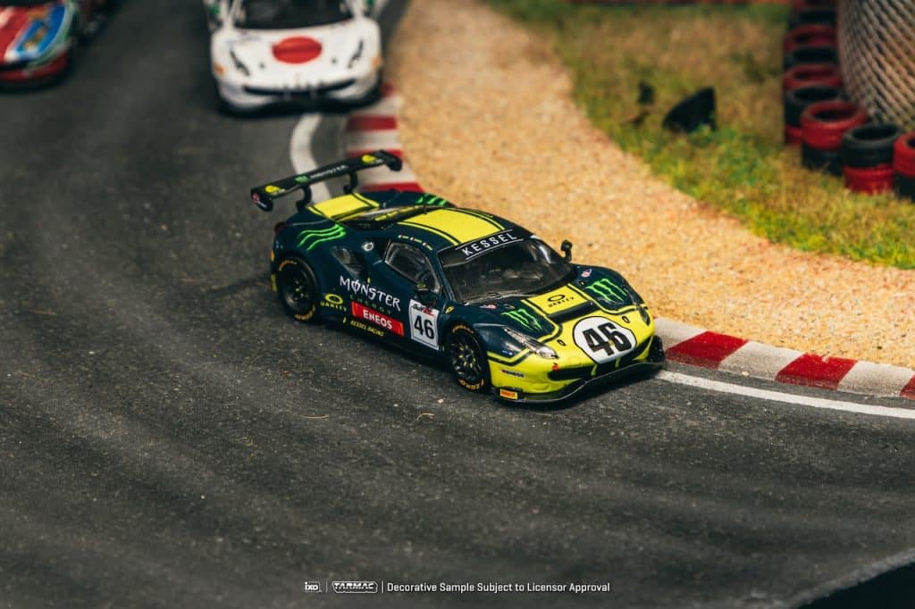 Tarmac Works 1:64 HOBBY64 Ferrari 488 GT3 Gulf 12 Hours 2019 T64-072-19GUF46