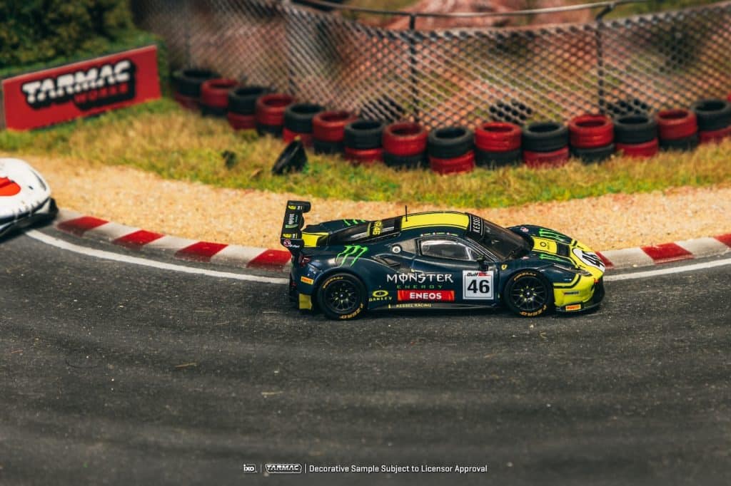 Tarmac Works 1:64 HOBBY64 Ferrari 488 GT3 Gulf 12 Hours 2019 T64-072-19GUF46