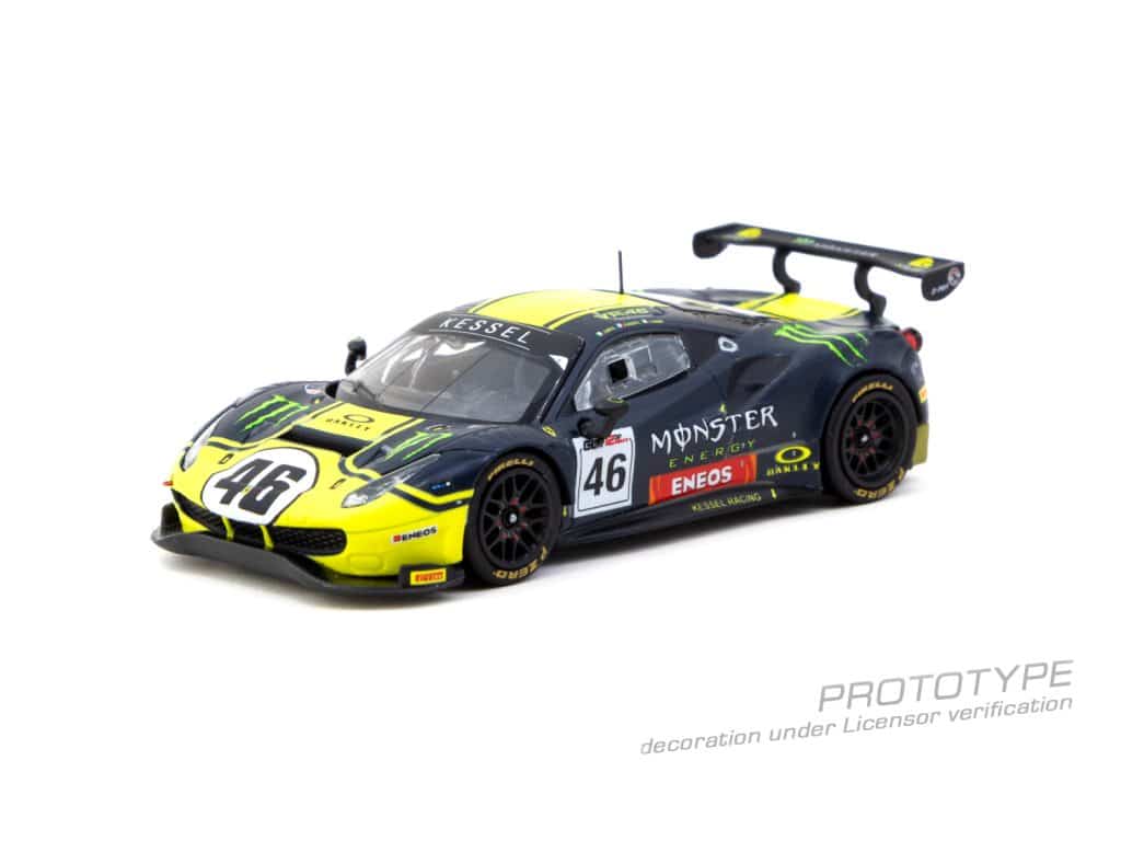 Tarmac Works 1:64 HOBBY64 Ferrari 488 GT3 Gulf 12 Hours 2019 T64-072-19GUF46