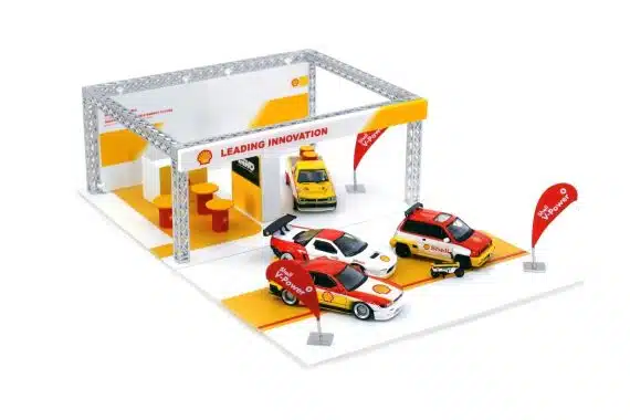 INNO64 1:64 Leading Innovation Shell Exhibition Kiosk DIO64-001-SHELL