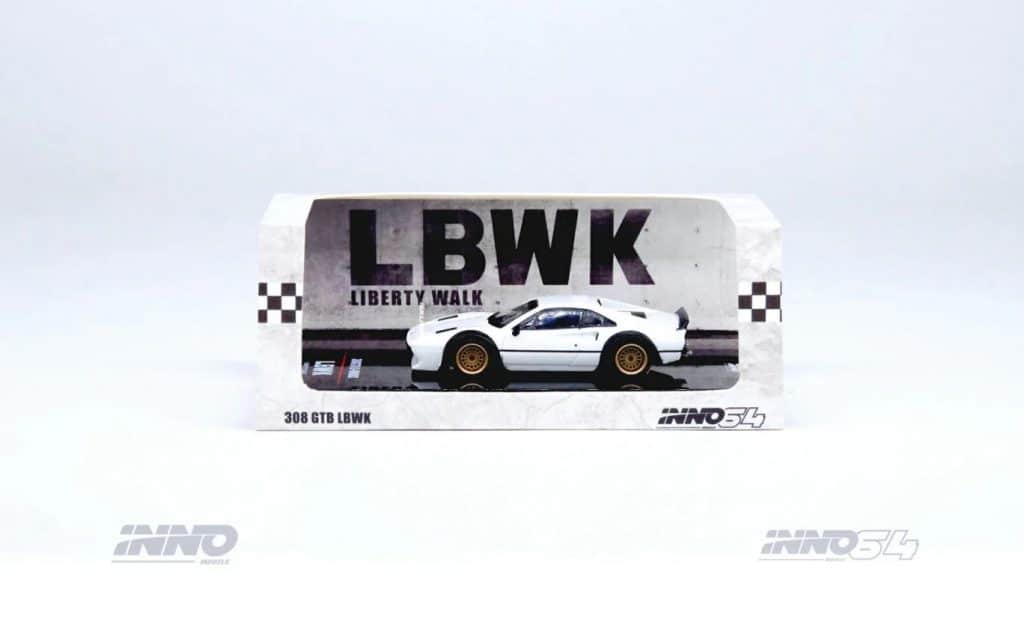 INNO64 1:64 LBWK 308 GTB IN64-LBWK308-WHI
